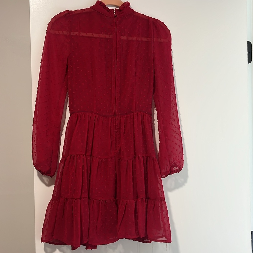 Francesca’s XXS Red Dress - Picture 4 of 4
